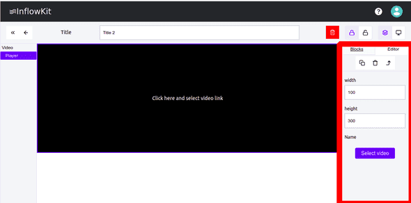 Screenshot showing course edit options