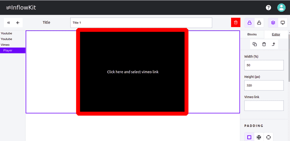 Screenshot showing course edit options